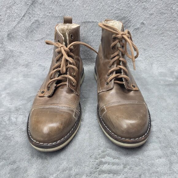 Bull Boxer Gelos Brown Leather Laced Boots Men\'s Size 9 main image 13